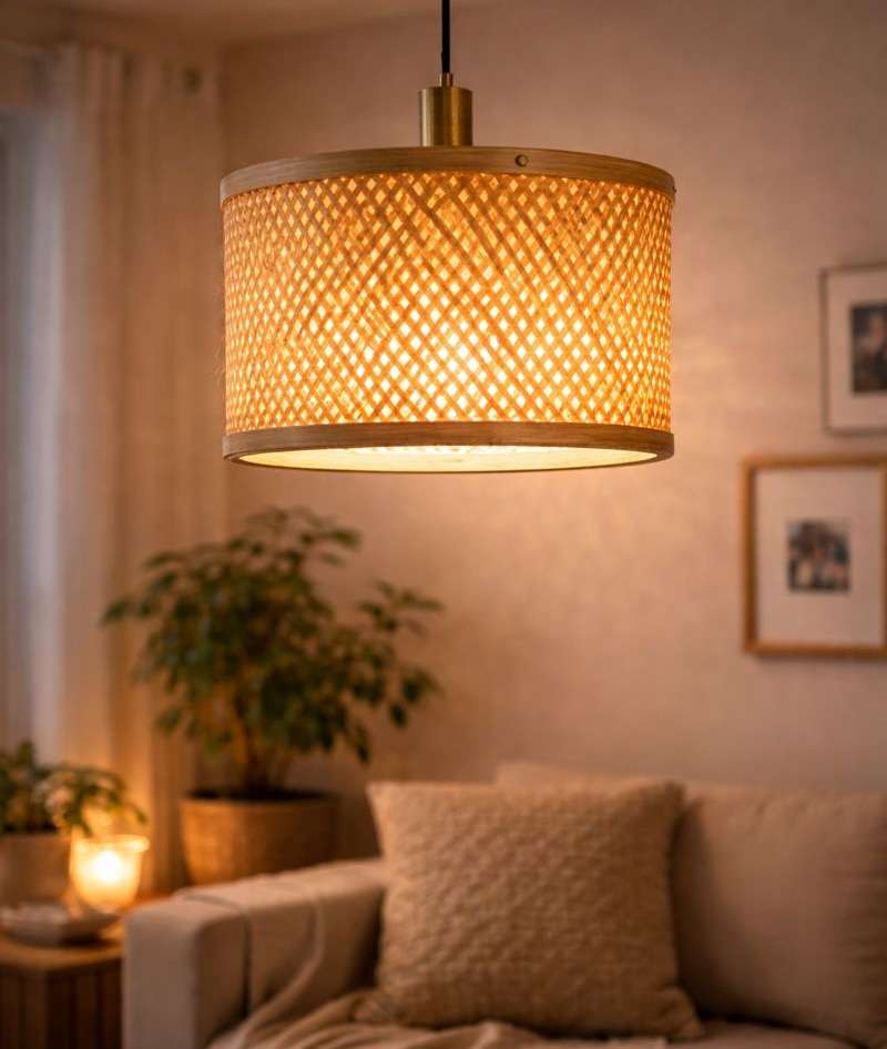 Bamboo Lamp Shade — Shop online | Slow Livin — view 3